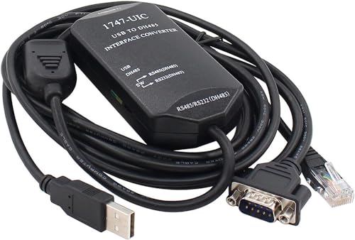 Convertisseur USB vers DH485 1747-UIC scellé pour programmation automate PLC - 4