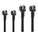 SquEqu 4 Pack Flint Wheel Replacement Barrel Friction Spark Striker Mechanism Rod Stem Striking Lighting Parts for Clipper Lighters CP11 CMP11 CP22 CMP22 Repair Refill Starting Fire 3.5cm 4.3cm