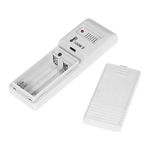 Indoor Outdoor Thermometer, Lcd ℃/℉ Wireless Digital Thermometer With 200Ft/100M Range Temperature Sensor #TOP7