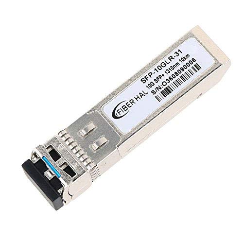 FiberHal for Juniper QFX-SFP-10GE-LR, 10G SFP LR Module, SMF 10GBase-LR SFP Optic Transceiver, 1310nm, Reach 10km