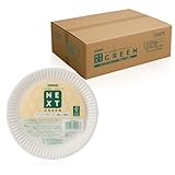【ケース販売】サンナップ NEXTGREENシリーズ 森林認証プレート 18cm/2160枚 P1818NXG