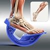 Hausse Foot Stretcher, Calf Stretcher for Plantar Fasciitis, Non-slip Stretching Foot Rocker for Home Office (Blue)