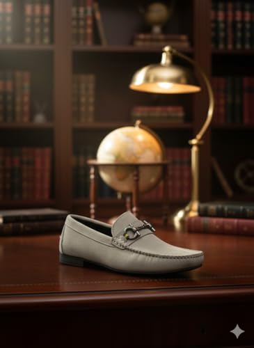 Image of BUZZBASK Men?s Synthetic Leather Loafers | Premium Soft Comfort Driving Shoes | Lightweight Casual Slip-On Moccasins for Office, Party, Anti-Skid Sole Stylish Formal Shoes
