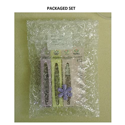 Bundle Of 3 Sizes: Tulip Beading Needles Size 10, Size 11 & Size 12-1 Pack Of Each #TOP2
