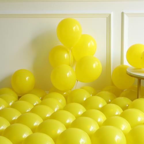 Image of 152pcs Cartoon Sponge Balloon Arch Kit,Yellow Blue Pink Clear Balloons For Cartoon Sponge Baby Shower Party Decorations Under The Sea Ocean Theme Birthday Party Supplies