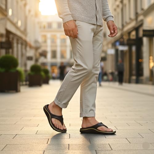Image of TGH Men's EVA Slipper | Soft & Comfortable | Durable & Anti Skid | for Daily Use | Lightweight & Cushioned for Gents & Boys