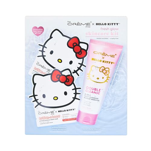 The Crème Shop Skincare Kit, Fresh Glow Mask: Cruelty-Free, Moisturizing, Nourishing Face Masks & Cleanser image 3