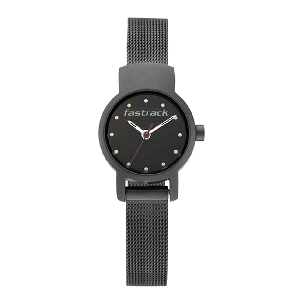 Fastrack Women Stainless Steel Analog Black Dial Watch-Nn2298Nm01/Np2298Nm01, Band Color-Black (B086NJKPQN) Amazon Price History, Amazon Price Tracker