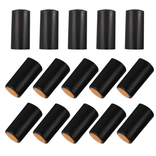 BESTYASH 50pièces Capsules Thermorétractables Pour Bouteilles De Vin Films Thermorétractables Par Lot Scellent Rapidement Différents Goulots