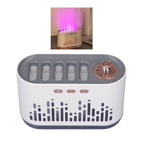 Difusor aromático eléctrico Brrnoo 700ml con luz RGB miniatura 5