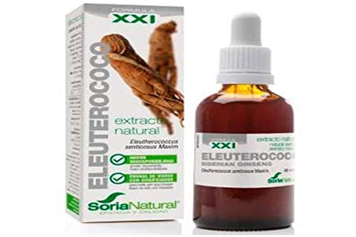 En Oferta Soria Natural Extracto Eleuterococo Xxi - 2 Paquetes De 1 X 50 Ml - Total: 100 Ml, 50 Ml (Paquete De 2)