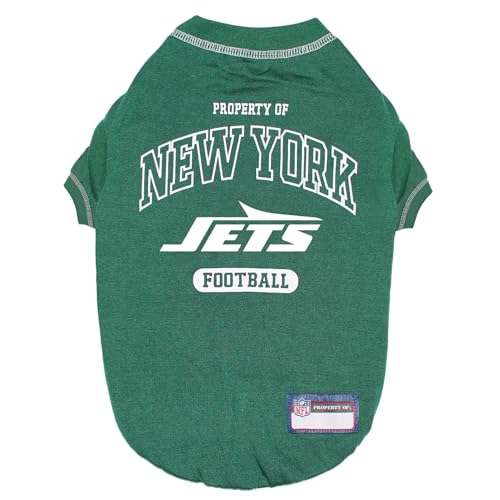 Image of Pets First New York Jets T-Shirt, Large