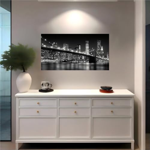 Vinilo de pared de la ciudad de Nueva York con acabado mate de alta definición para decoración 3