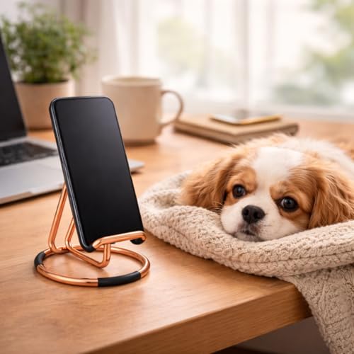 Soporte para teléfono celular para escritorio compatible con iPhone iPad y Switch 4