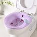 Produktbild Sitz Bath Über der Toilette Perineales Bad mit Flusher,für hämorrhoidale Entlastung, für Schwangere, für ältere Menschen, ideal für Patienten nach einer Episiotomie,Purple