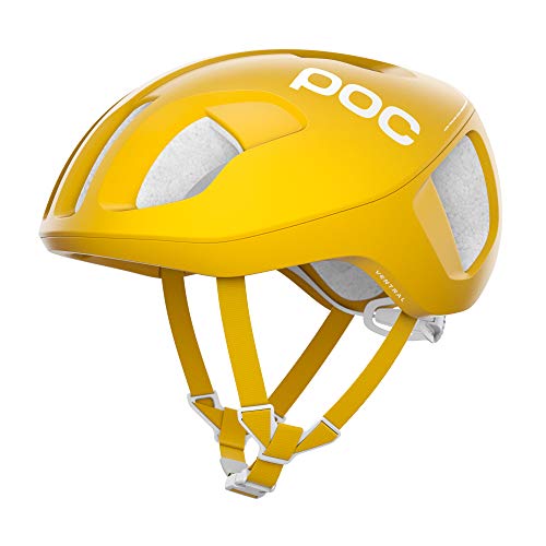 POC, Ventral Spin, Cycling Helmet, Sulphite Yellow, Large