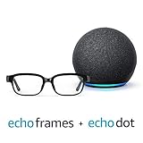 All-new Echo Frames (2nd Gen) Classic Black + Echo Dot (4th Gen) Charcoal