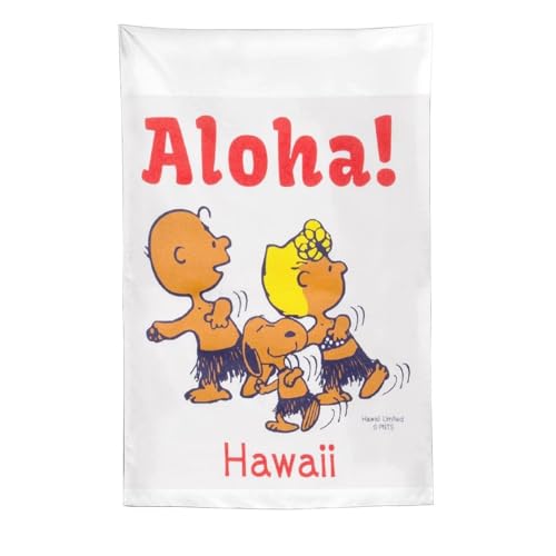 ポスター ピーナッツ スヌーピー ハワイ (10) タペストリー 装飾 絵 壁アート リビングルーム 寝室 印刷 ポスター60"x90"