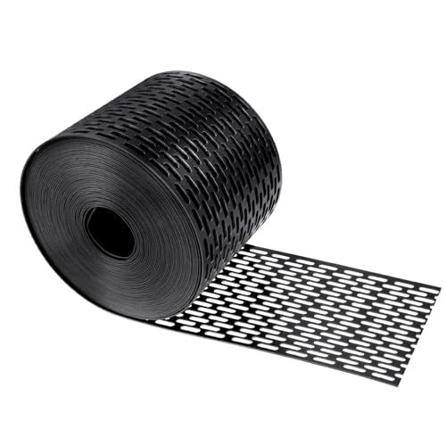 VKQ 3.93 x32.8FT Soffit Vent Strip for Eaves Ventilation(1 Rolls)