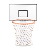 MORNING SUN Basketball Trash Can Hoop(Excluding Trash Can), Basketball Basket Holder,Wastebasket Hoop Stand for Bedroom, Office, Kitchen, Living Room - Fun Wastebasket Backboard,Basketball Hoop