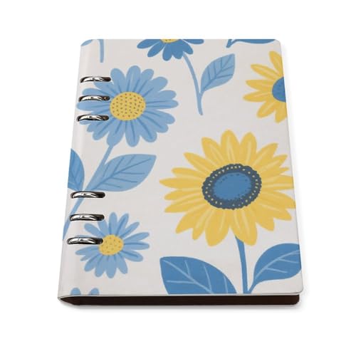 Cuaderno de hojas sueltas A5 para organizar tus diarios personales y notas de oficina