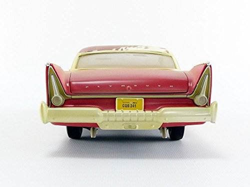 Auto World - Christine 1958 Plymouth Fury In Red - Dirty Version - 1/18 Scale Die Cast Collectible Model Muscle Car For Kids And Adults #TOP3