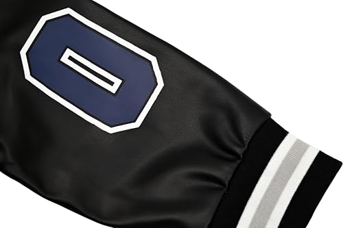 VOIKERDR Varsity Jacket Women Letterman Jacket Woman with Patches Print Cropped Varsity Jacket Women Spring Jacket4