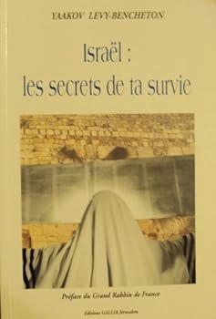 Paperback Israël : les secrets de ta survie Book