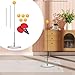kowaku Ping Pong Balls Paddles Set Table Tennis Training Tool Kit High Resilience for Kids and Adults Stable Self Training Equipment