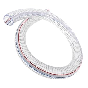 DIYEAH Flexibler PVC Stahldrahtschlauch Y07B05QFDP29PQ1DAE5