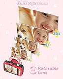 CHAKEYAKE Kids Camera, 3.5" Big Screen Digital Camera with 360°Rotating Zoom Lens | Selfies | LED Flash | 1080P Video Camera for Kids with 32G Card | Toy Gifts for Kids 3 4 5 6 7 8 9 10 11 12 - Image 6