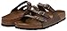 Birkenstock Women's Florida Birko-Flor Sandals, Mocha Birkibuc, 37 R EU, 6-6.5 M US