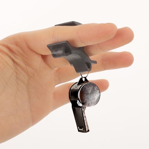 Clip para silbato en dedo Toddmomy plástico portátil miniatura 4