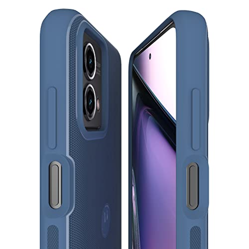 Image of Motorola Moto G Stylus 5G (2023) Textured Protective Dusk Blue Case | Precision fit Shock Absorbing Cases for Enhanced Phone Grip, Style, Drop Protection for Your Moto G Stylus 5G 2023