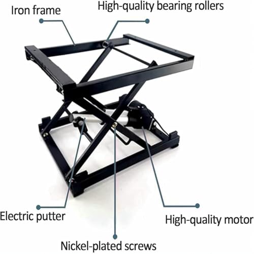 Table élévatrice à ciseaux électrique avec télécommande de 3,9 à 26,77 pouces - 6