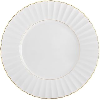 Vista Alegre Plato llano de porcelana 200 Anos de 11 pulgadas