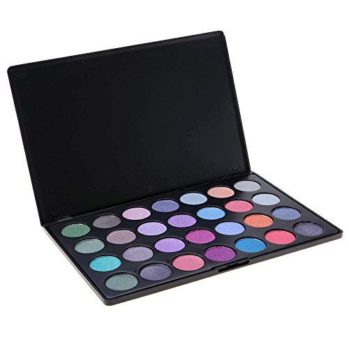 ACEVIVI Cosmetics Professional 28 Rainbow Colors Ultra Shimmer Eyeshadow Pallet Camouflage Makeup Eye Shadow Palette Kit