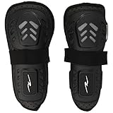 ラフアンドロード(ROUGH&ROAD) ひざ・すねプロテクター ニーシンガード(左右1セット) ブラック フリーRR10070