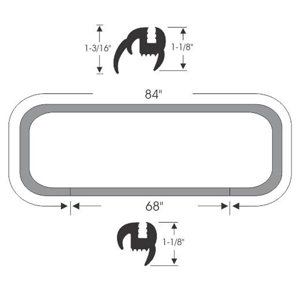 Amazon.co.jp: Steeleゴム製品60 – 0289 – 50 – 完全に成形フロント