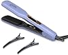 JINRI Alisador de Cabello de Mojado a Liso, Plancha de Titanio de 1.26 Pulgadas con Ventilaciones para Cabello Húmedo o Seco, Alisador con Doble Voltaje (100-240V) Deja un Aspecto Suave y Sedoso, Peinado Más Rápido, Púrpura, 1.26 Pulgadas 2