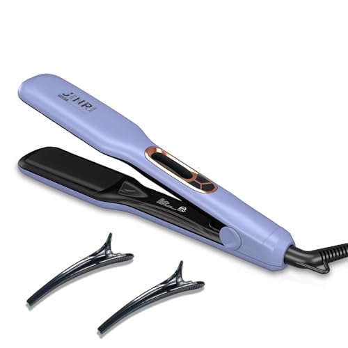 Plancha para cabello JINRI volumen ajustable dual voltaje miniatura 1