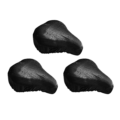 Notoke Fahrradsattel-Schutz 3er Set - Wasserdichte Sattelbezüge