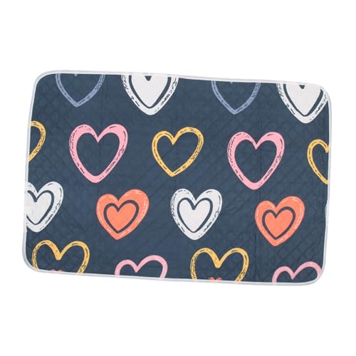 YARNOW Protector para Colchón Almohadilla Lavable para Incontinencia Urinaria y Menstruación para Personas Mayores y Mujeres Uso Interior Diseño Resistente y Cómodo