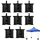 PLLYPE Gewichte für pavillon, 8 Stück Pavillon Sandsäcke, Sandsäcke Gewichtstaschen, Pavillon Gewichte Sandsäcke für Pavillon, Partyzelt, Hochwasserschutz, Terrassenschirm, Sonnenschirm
