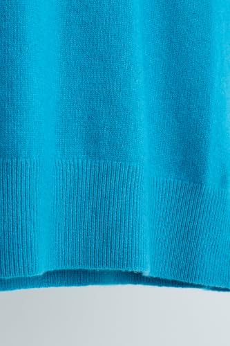 Image of JENNIE LIU Women's 100% Pure Cashmere Long Sleeve Pullover Turtleneck Sweater