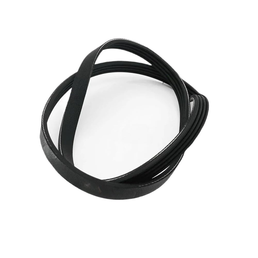 Courroie de transmission en caoutchouc rainuré pour machines industrielles - Lot de 5, 6 ou 8