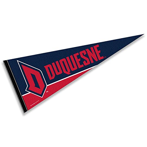 College Flags & Banners Co. Duquesne Dukes Pennant Full Size Felt