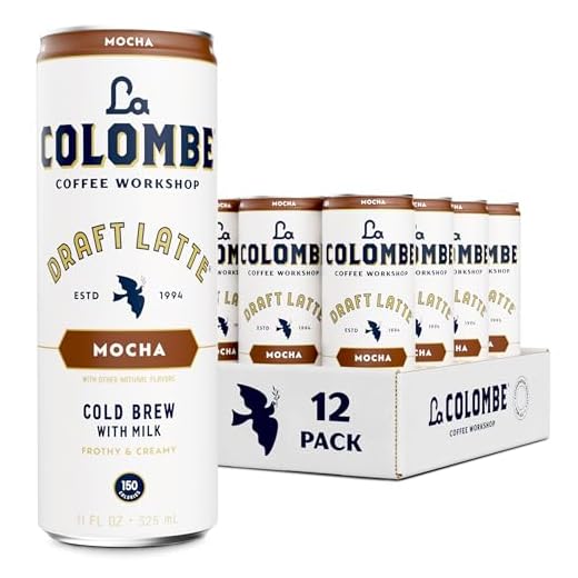 La Colombe Mocha Draft Latte Cans