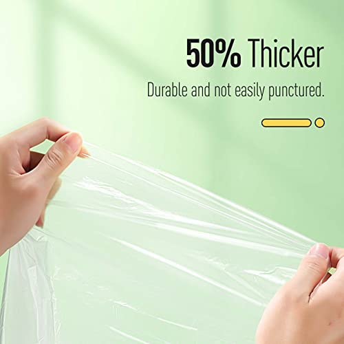 image for AGPTEK 10 Pack Disposable Bathtub Cover Liner, Large Size (102 x47 Inc