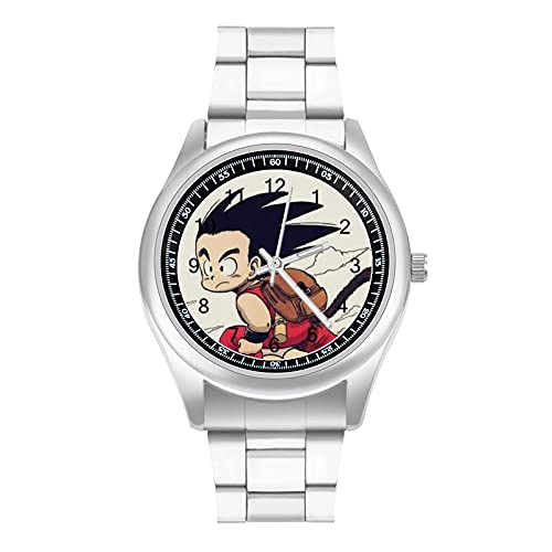 ドラゴンボール 時計 ステンレススチール時計 ファッション カジュアル 軽量 シンプルな文字盤 が見やすい 時計 ユニセックス 男女兼用 Blackfridayブラックフライデー21